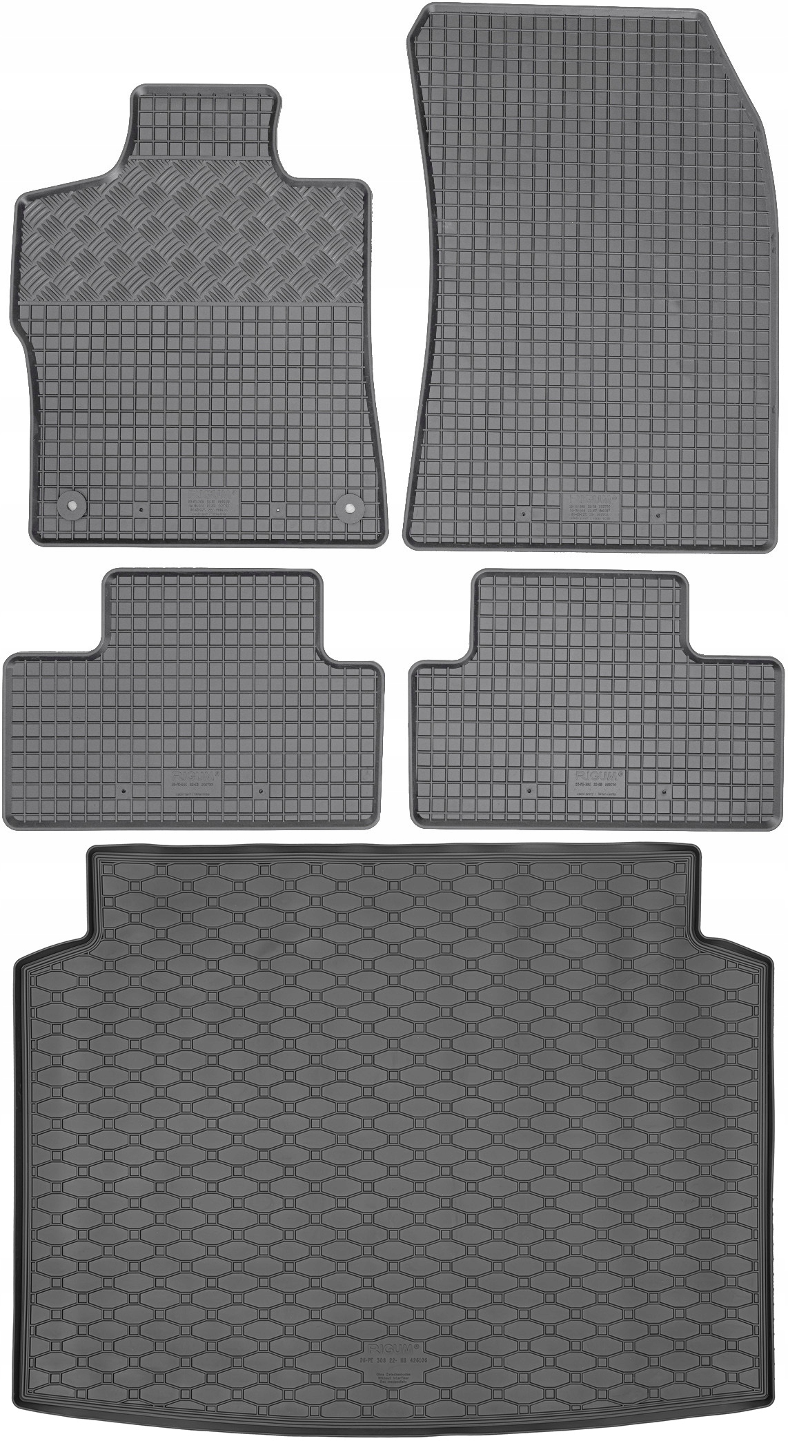 Opel Astra L Hatchback 2022 – rohož batožinového priestoru koberčeky