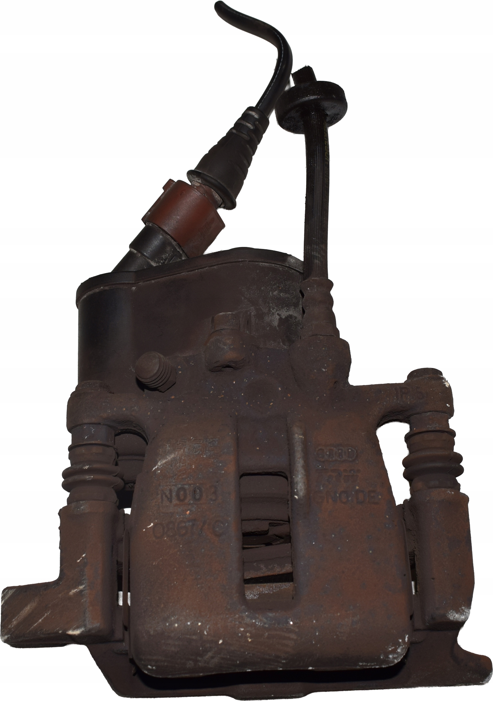 AUDI A6 C6 LIFT 3.0 TDI caliper rear rear part left electrical JARZMO