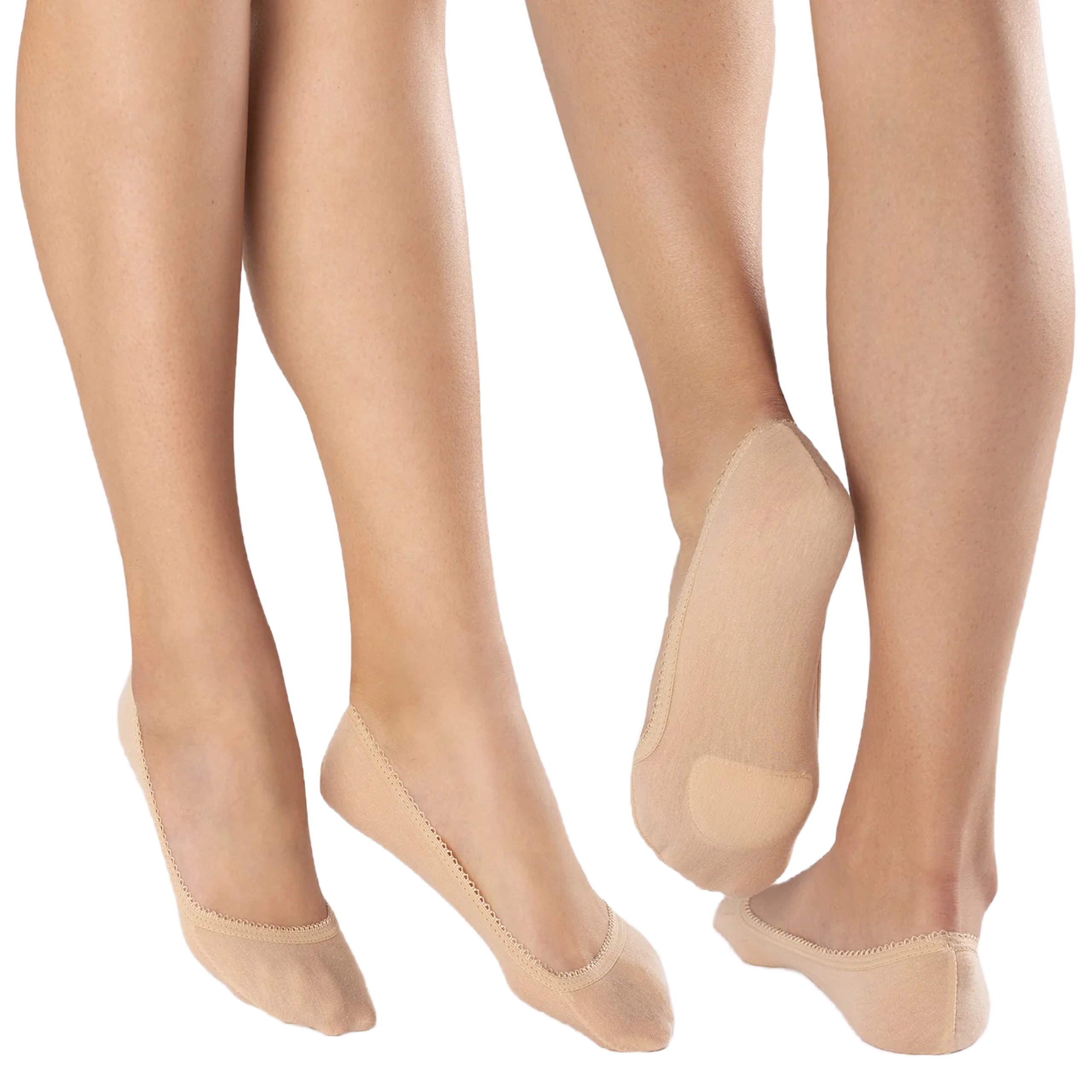 

Stopki damskie balerinki Gatta 04a Beżowe uni