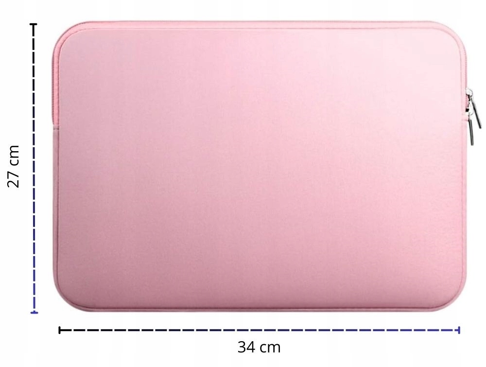 TORBA ETUI POKROWIEC NA LAPTOPA MACBOOK PRO AIR 13" różowe Kolor Niebieski