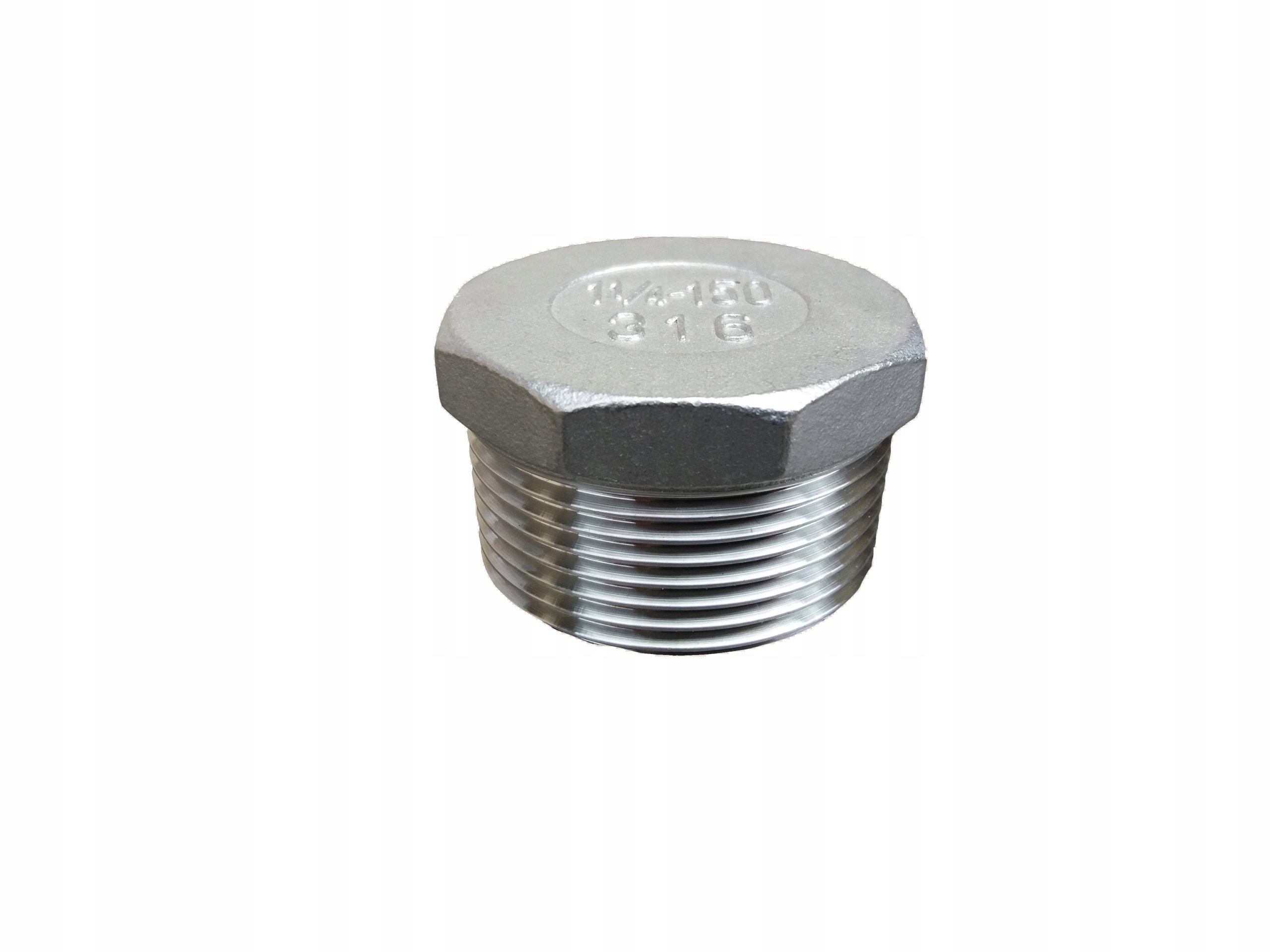 

Korek nierdzewny kwasoodporny Gz 1 1/4 '' zaślepka