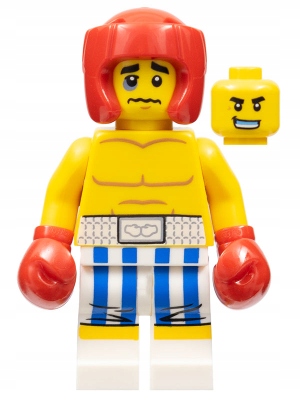 Lego col304 Minifigurka Boxer Unikát Nový Boxer