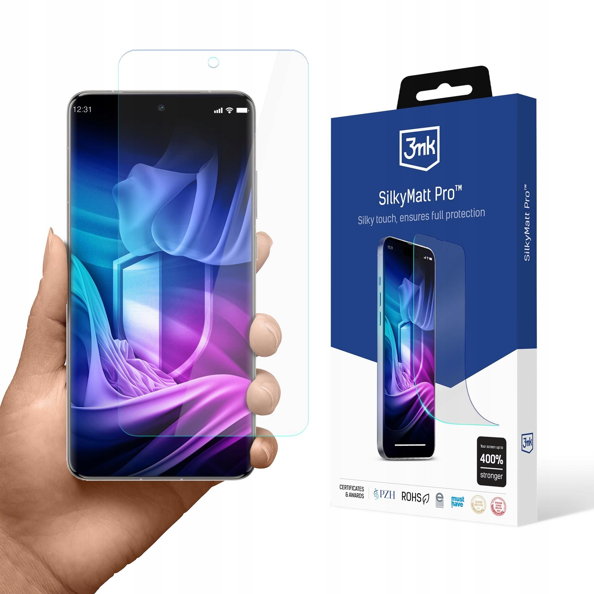 Matowa folia ochronna na ekran do Vivo X200 Pro 3mk Silky Matt Pro