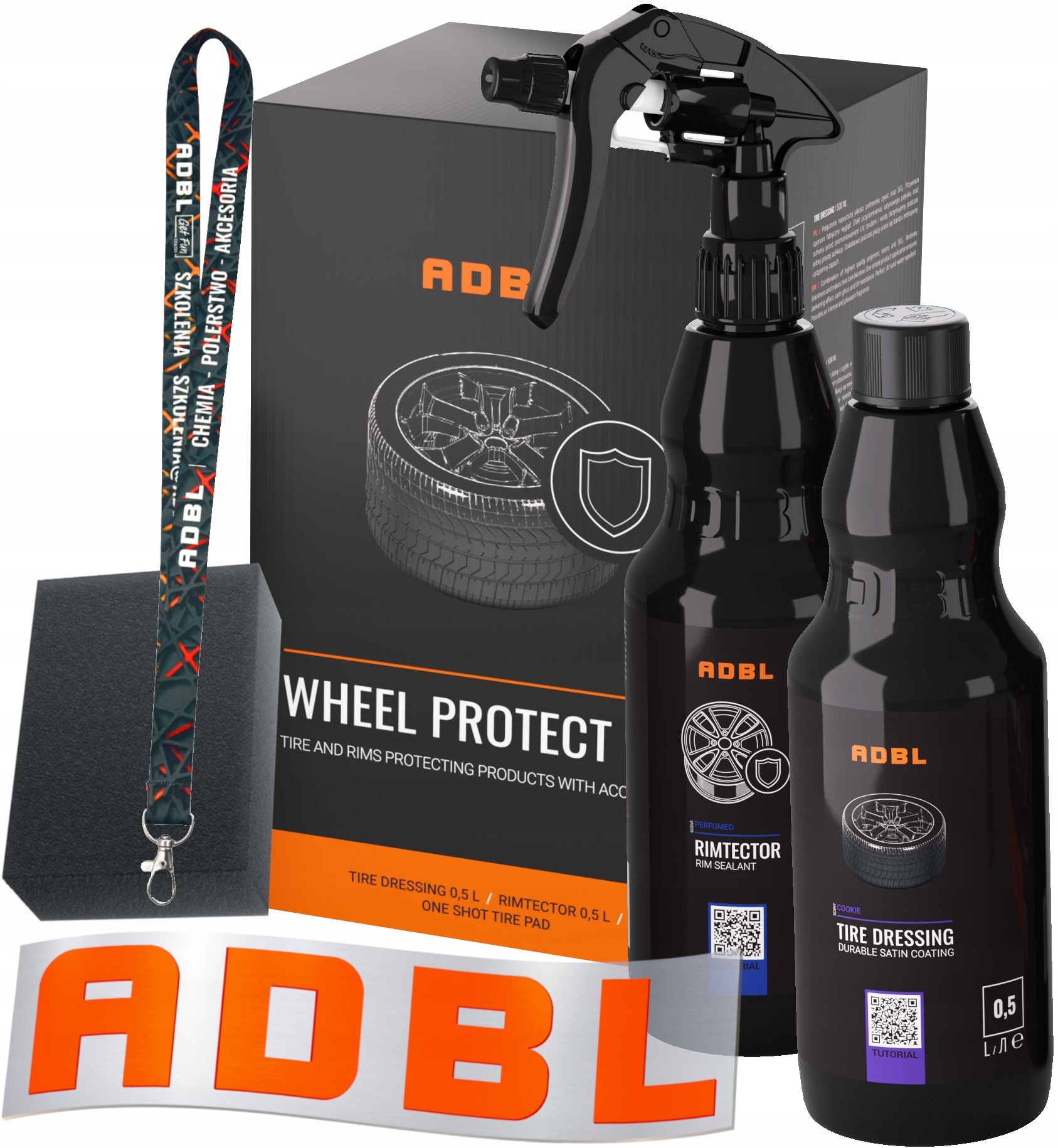 

Adbl Wheel Protectant Set Zabezpieczenie Opon Felg