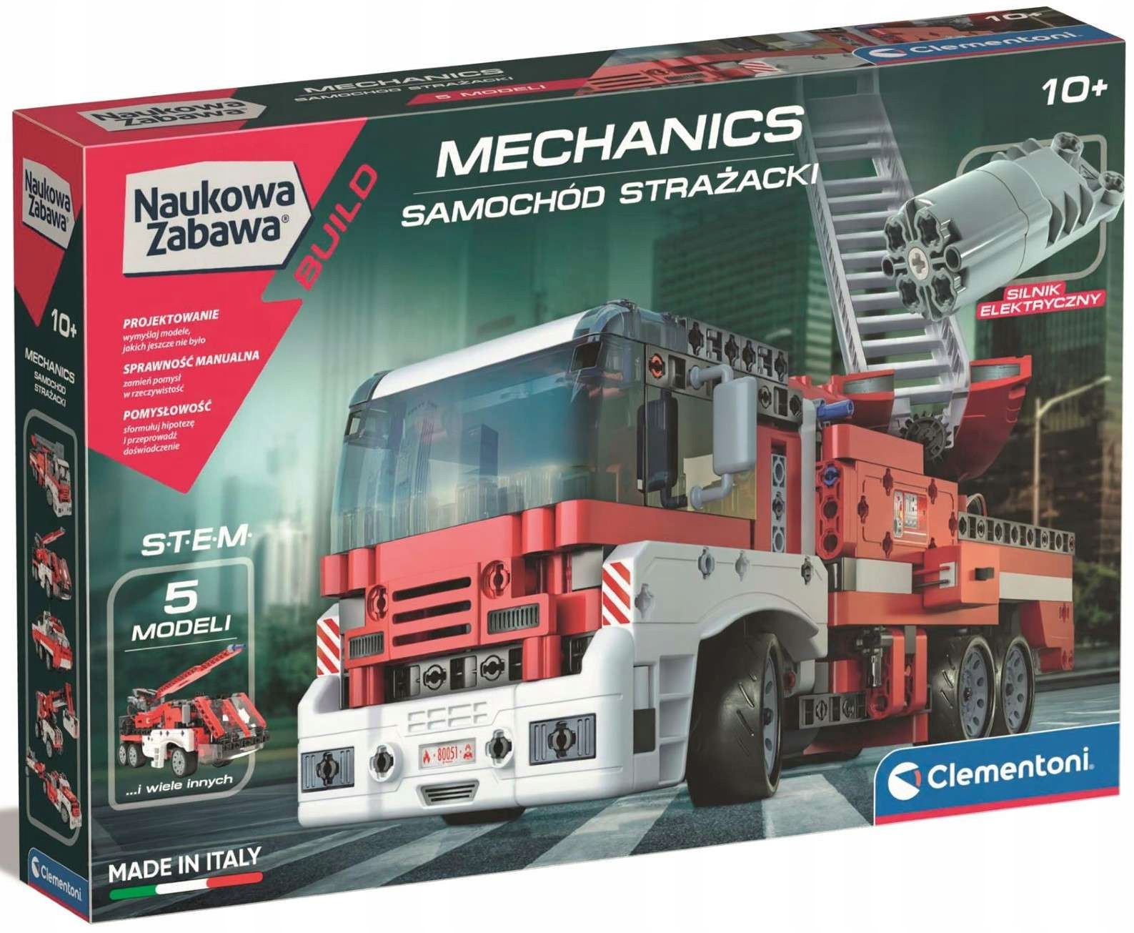 

Laboratorium mechaniki samochód strażacki