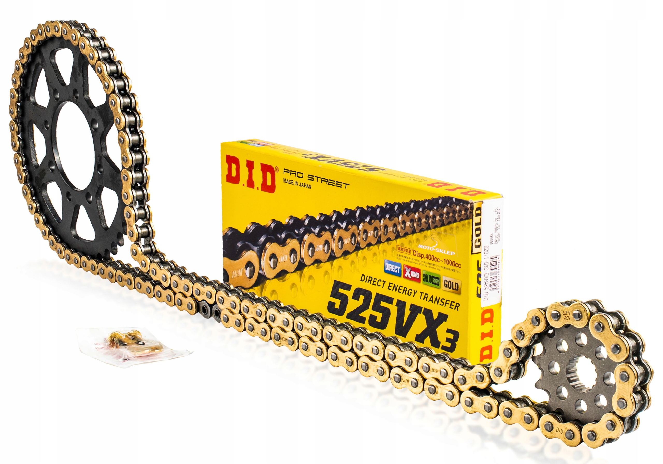 

Zestaw napęd-owy Yamaha MT-07 Tracer DID X-Ring