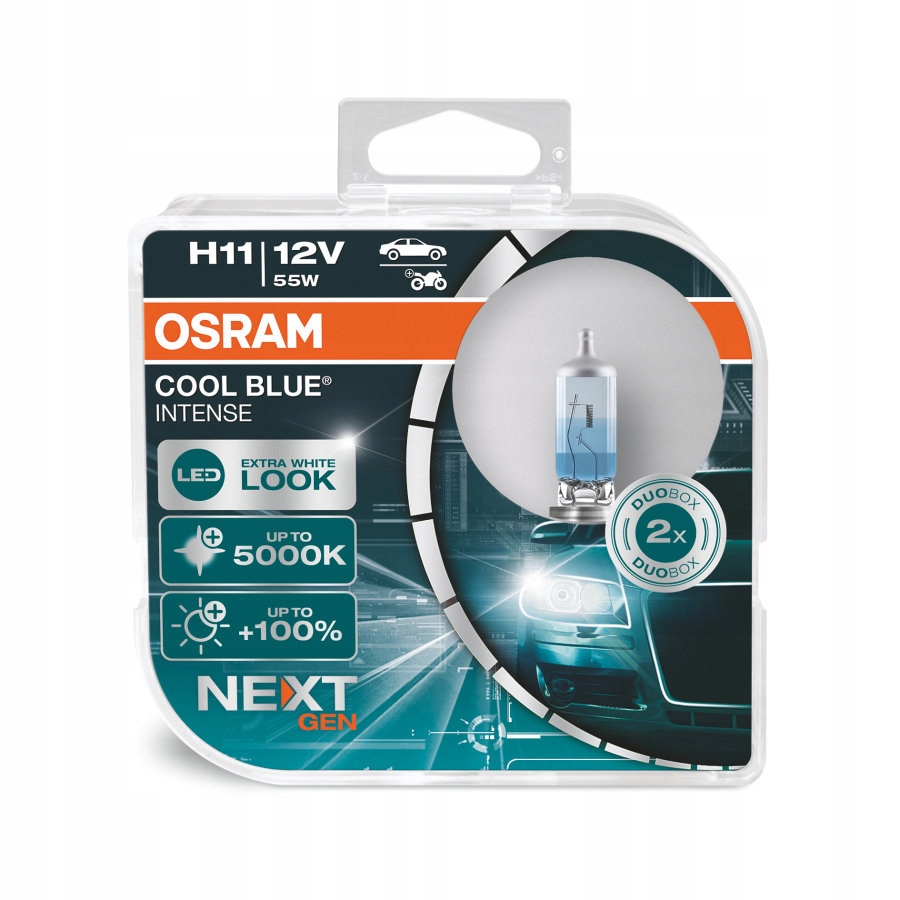 

Osram H11 Cool Blue Intense NextGen Nowa Generacja
