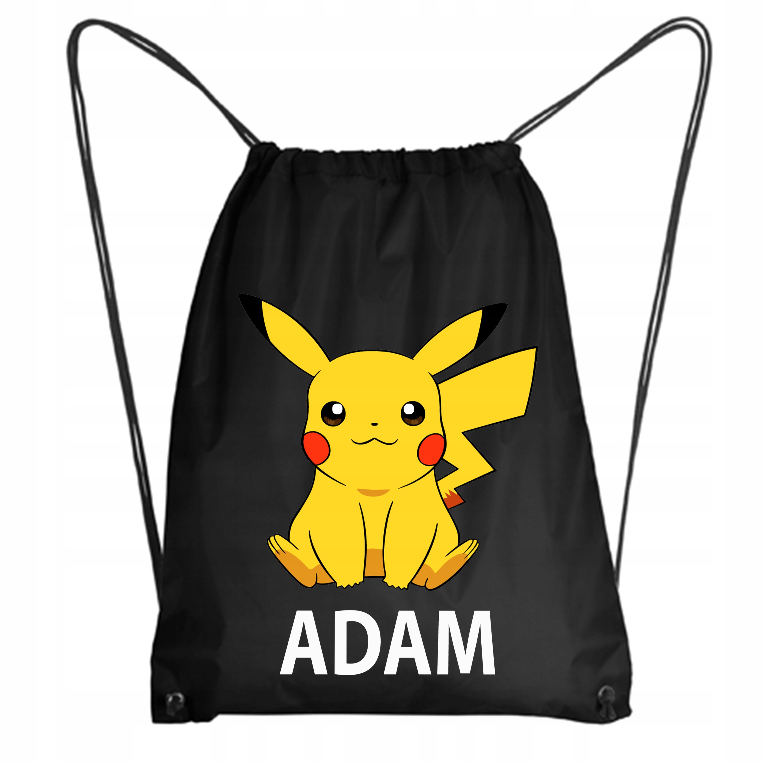 Worek Szkolny Na WF Plecak Pokemon Pikachu #3