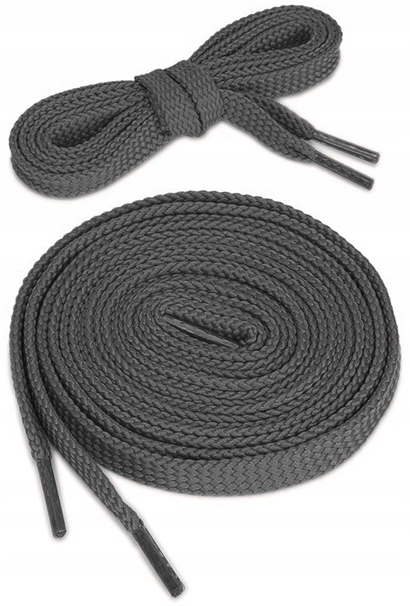 

Sznurówki Sznurowadła Płaskie 7 mm 150 cm szare