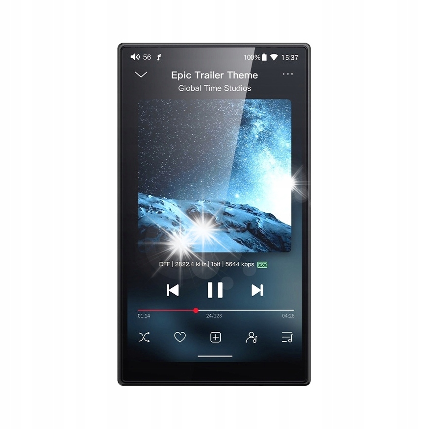 FIIO JM21 PRZENOŚNY ODTWARZACZ MUZYCZNY DAP HI-RES ANDROID 13 BLUETOOTH 5.0