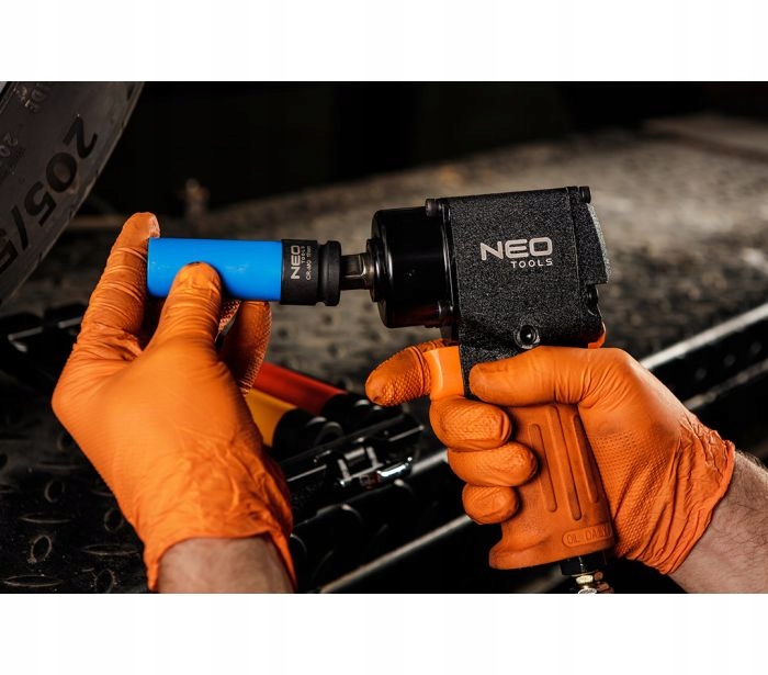 KLUCZ UDAROWY PNEUMATYCZNY 1/2" 680NM NEO TOOLS 14-004 Prędkość obrotowa 10000 obr./min