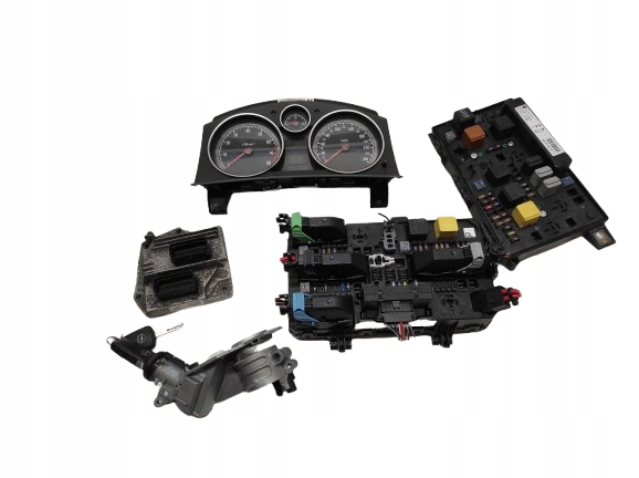 OPEL ASTRA H 3 III 04- 1.6 ZESTAW STARTOWY STEROWNIK 55561172