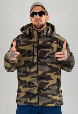Mikina Niemaloga Polar Zip camo