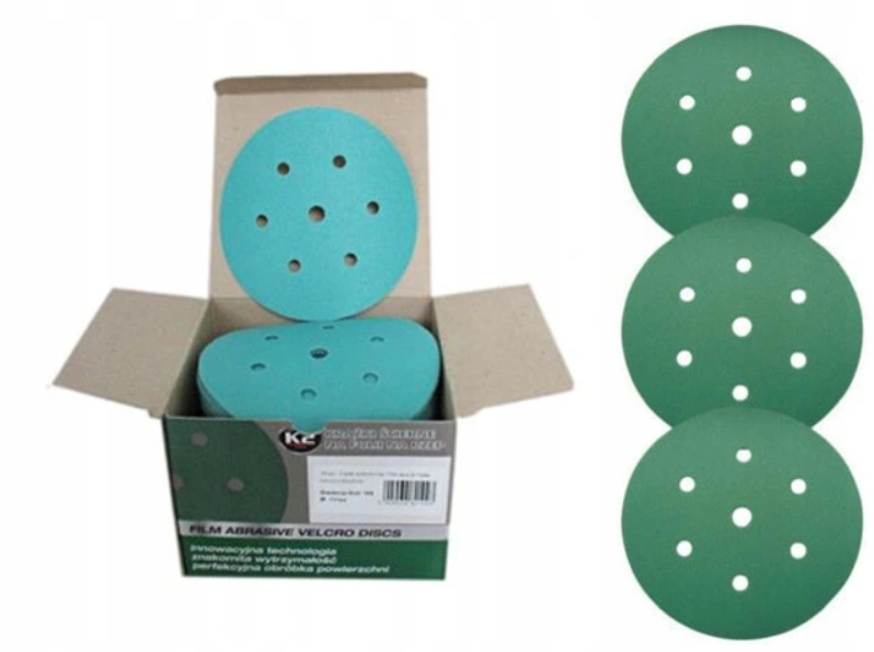 АБРАЗИВНИЙ ДИСК НА ПЛІВЦІ 6 + 1 ГР. 220 100шт.