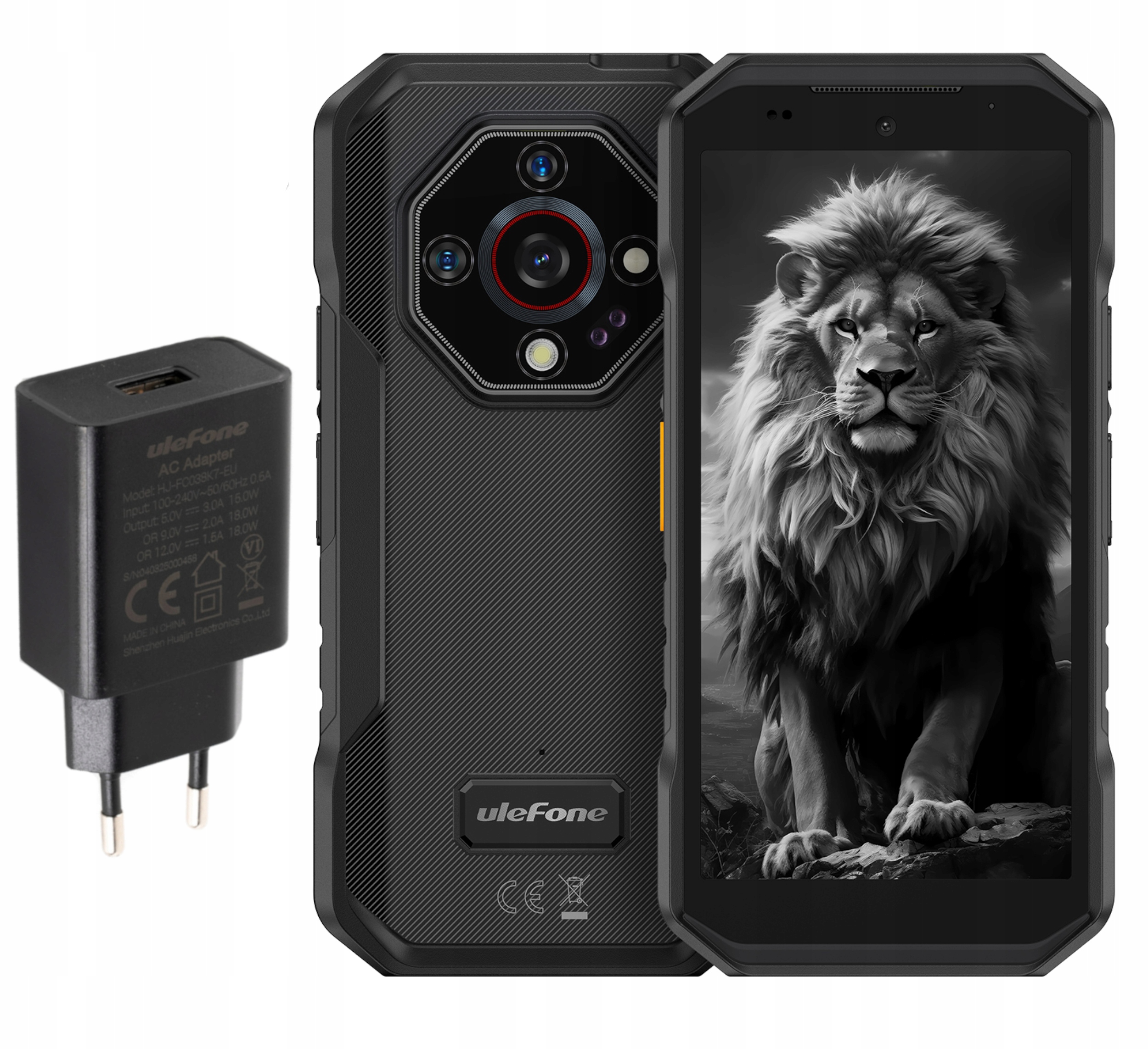 Ulefone Armor X32 Pro 5G 8GB 256GB Noktowizja Czarny Ładowarka