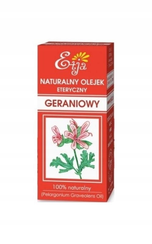 

Olejek eteryczny geraniowy naturalny 10ml Etja