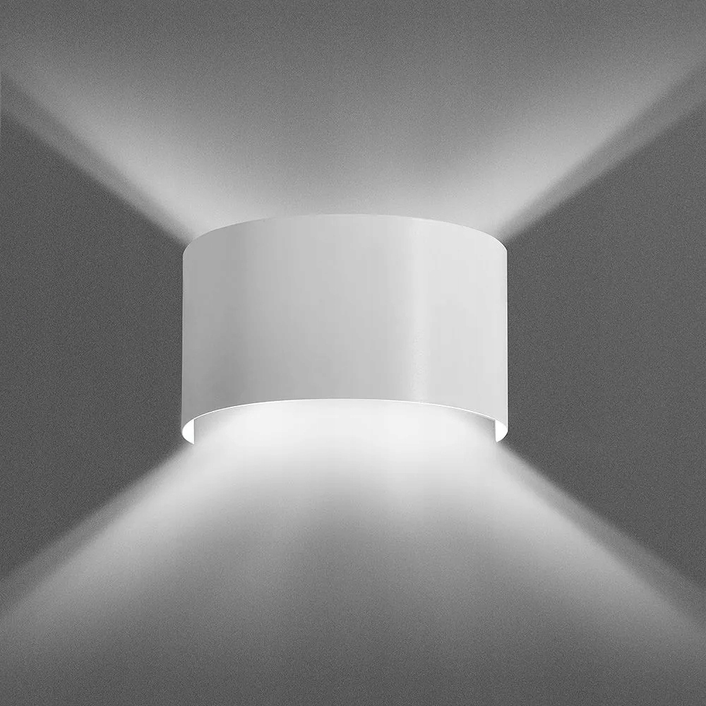 Nástěnná lampa Fold bílá 1-bodová 950/1