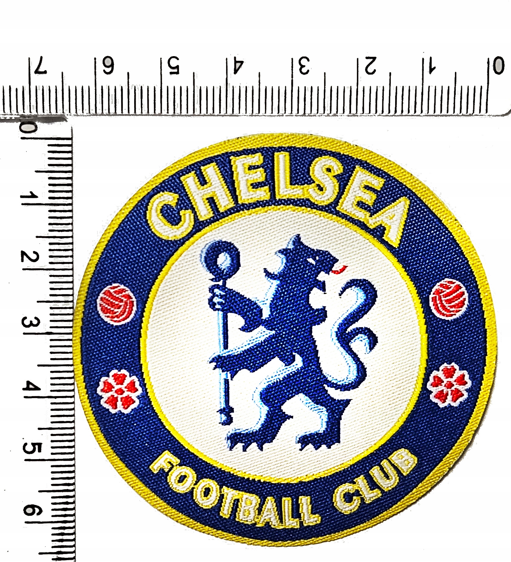 Chelsea Football Club Termo Naszywkapiłkarska Naprasowanka Haftowana 1 Szt