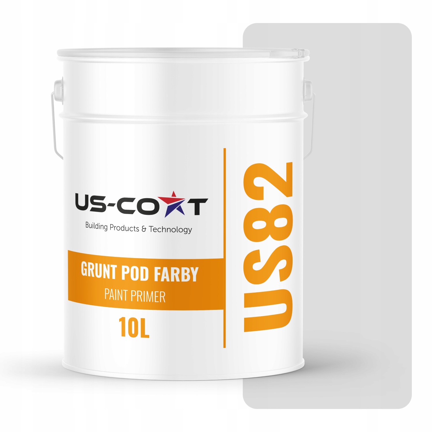 Podkladová Báze Pod Silikonovou Fasádní Barvu, Bílá, Rozbitá Do Šedé Barvy F251 10L