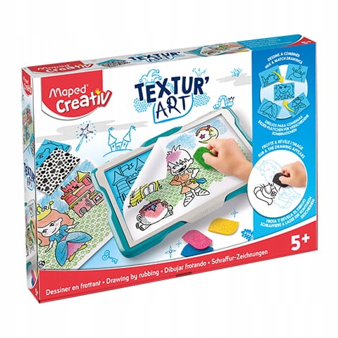 

Tablica Maped Creativ Textur'art Odrysowywanie Tek