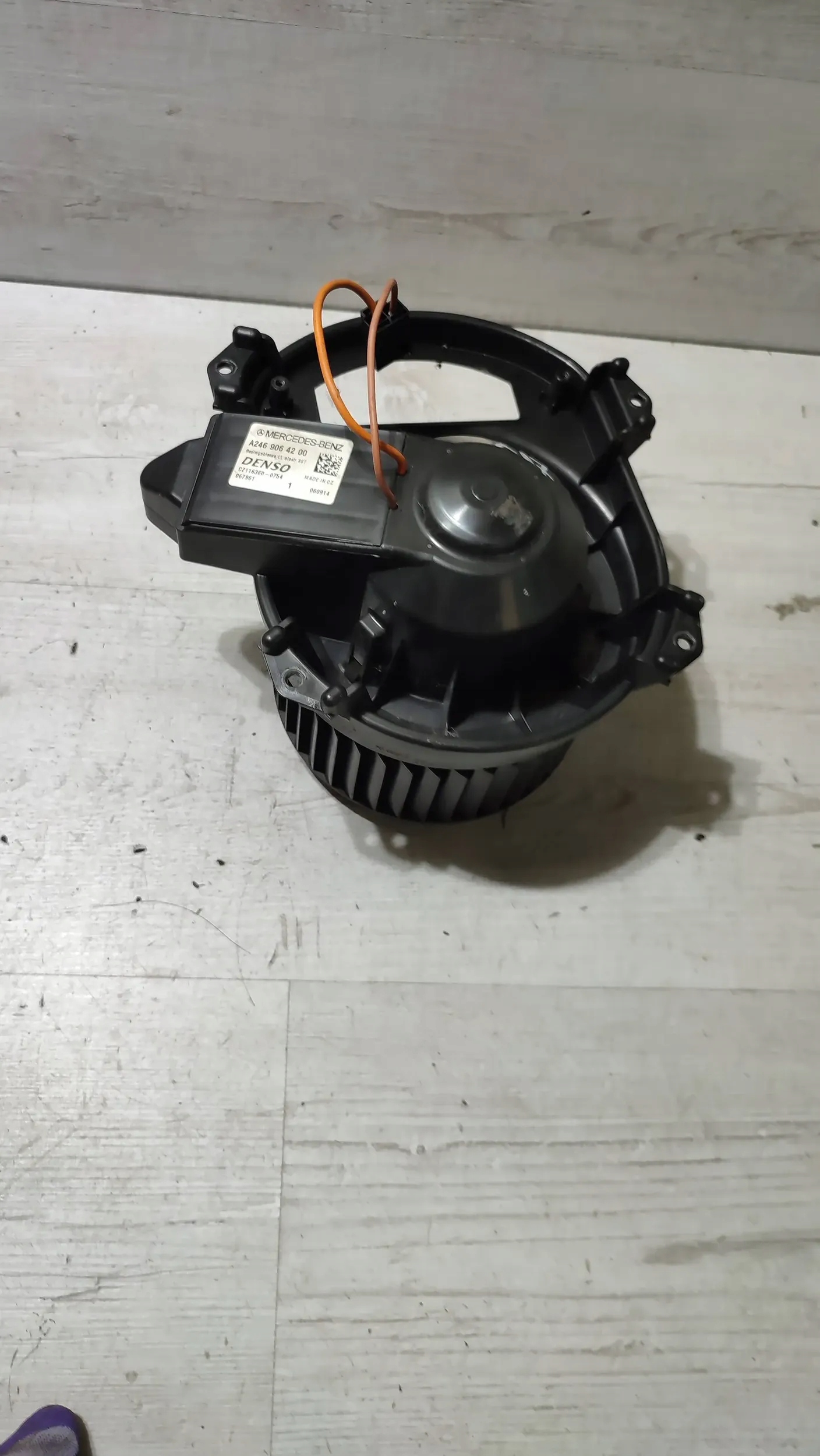 Mercedes-Benz CLA W117 14r. 2.2cdi resistor, rheostat, regulator heating
