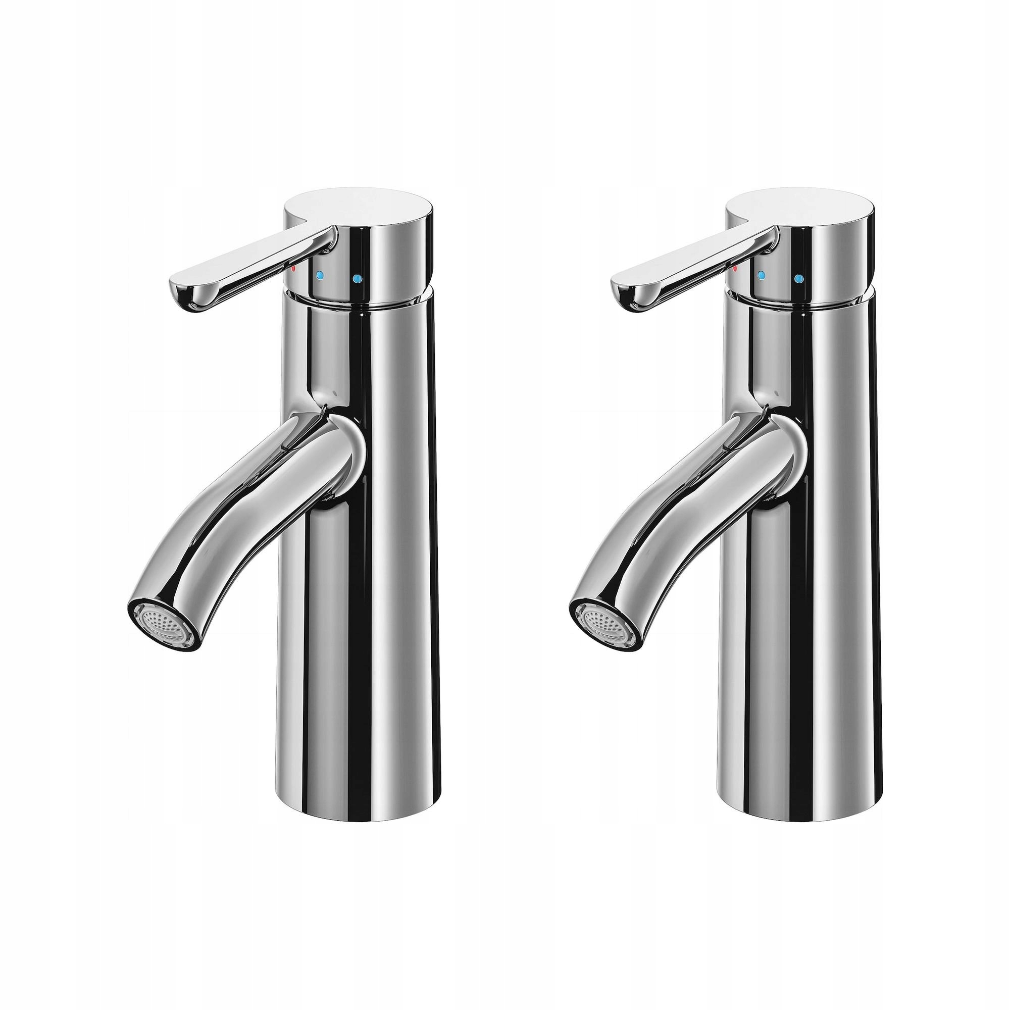 2 szt. Dalskar Bateria umywalki chrom