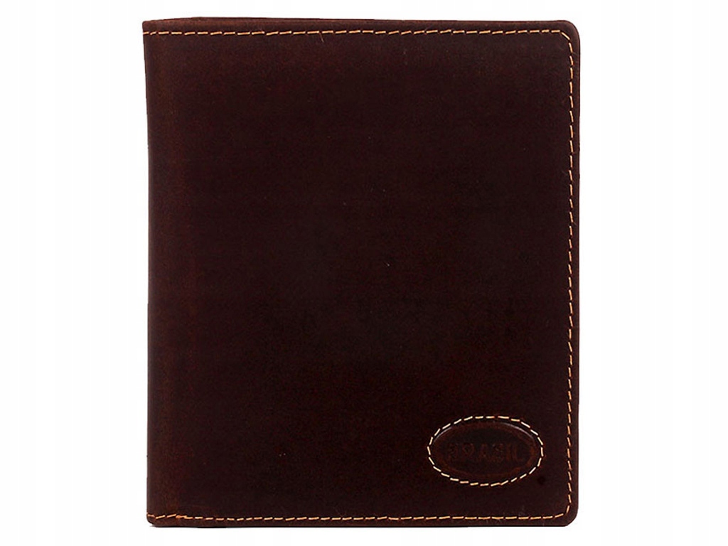 Brasil BR-004 Elegantní pánská kožená peněženka, hnědá