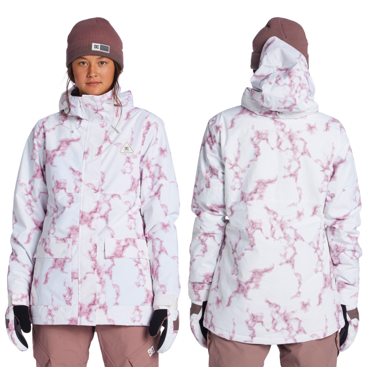 Kurtka snowboardowa DC damska narciarska ciepła na deskę narty zimowa r. L