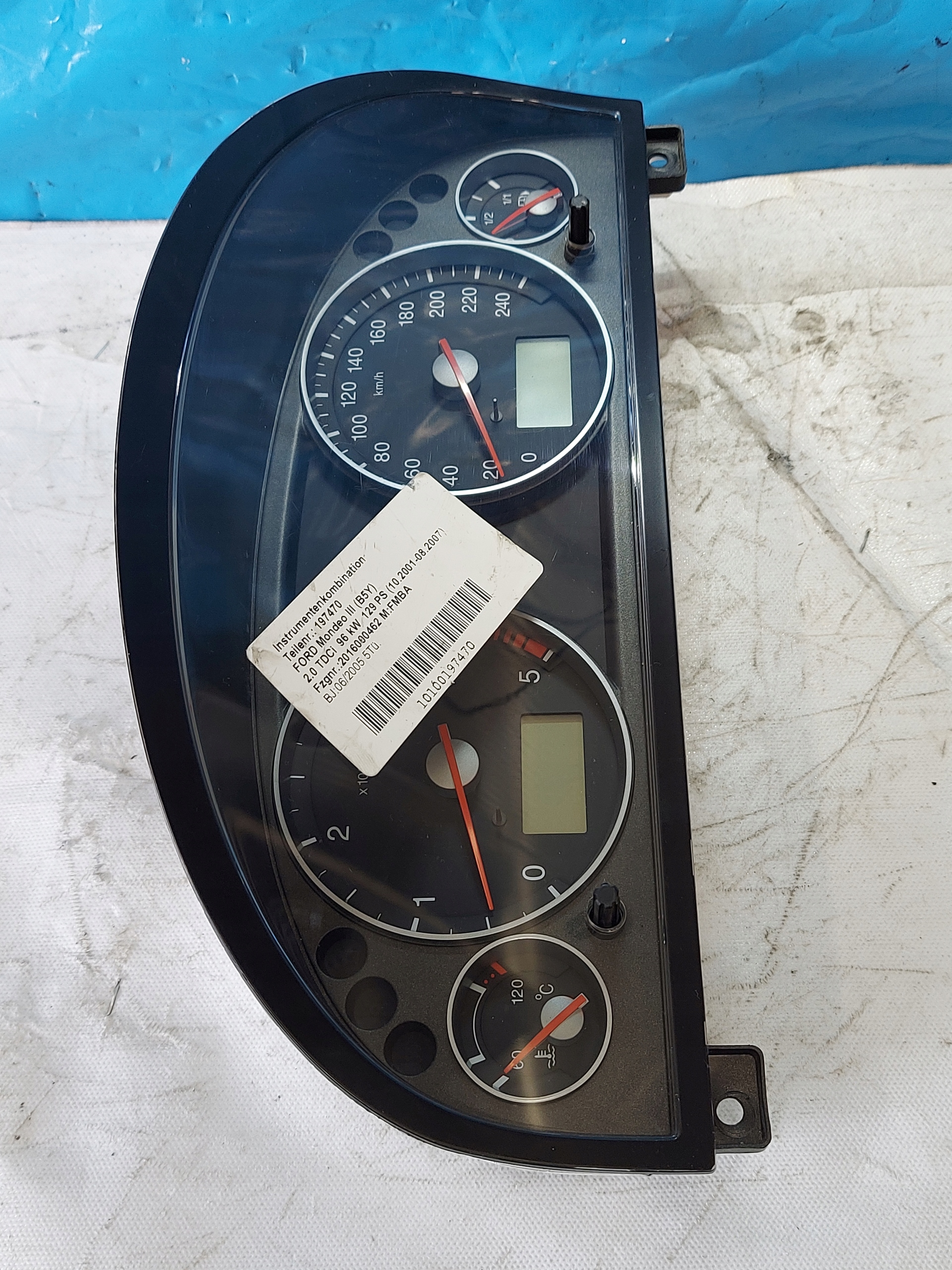 dials clock MONDEO MK III 2.0 TDCI 3S7T10849