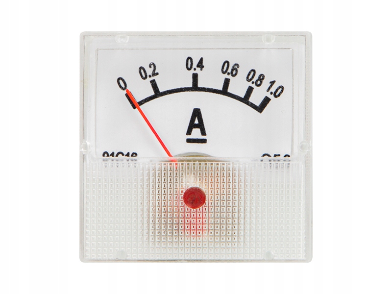 Miernik analogowy amperomierz kwadrat