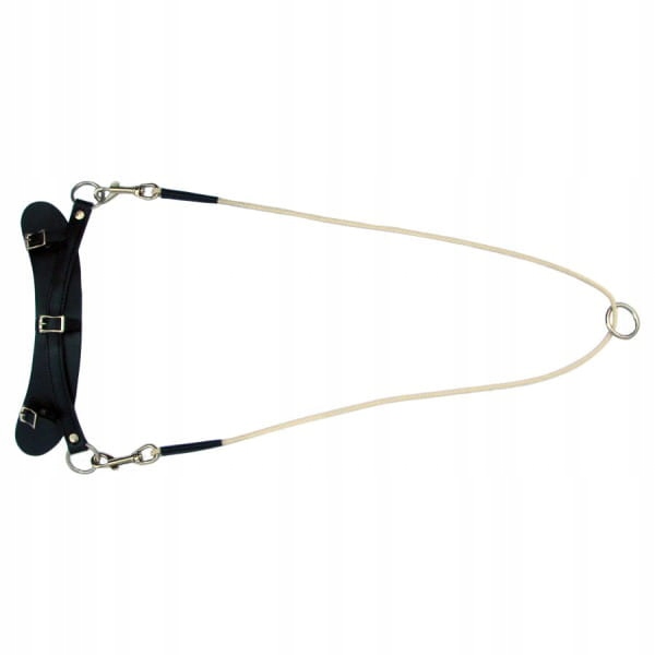 Czambon dla konia Daw-mag skórzany czarny 3