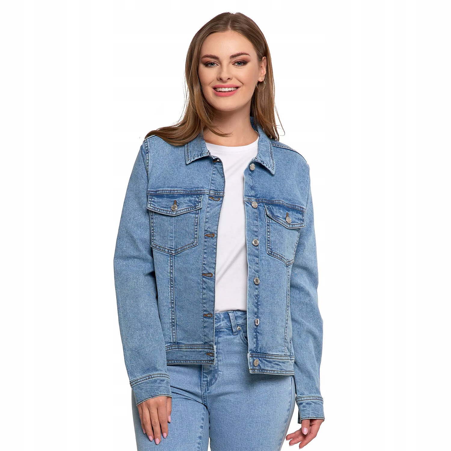 Moraj bunda dámská ODW6500-001 riflová, džíska, jeans L jeans
