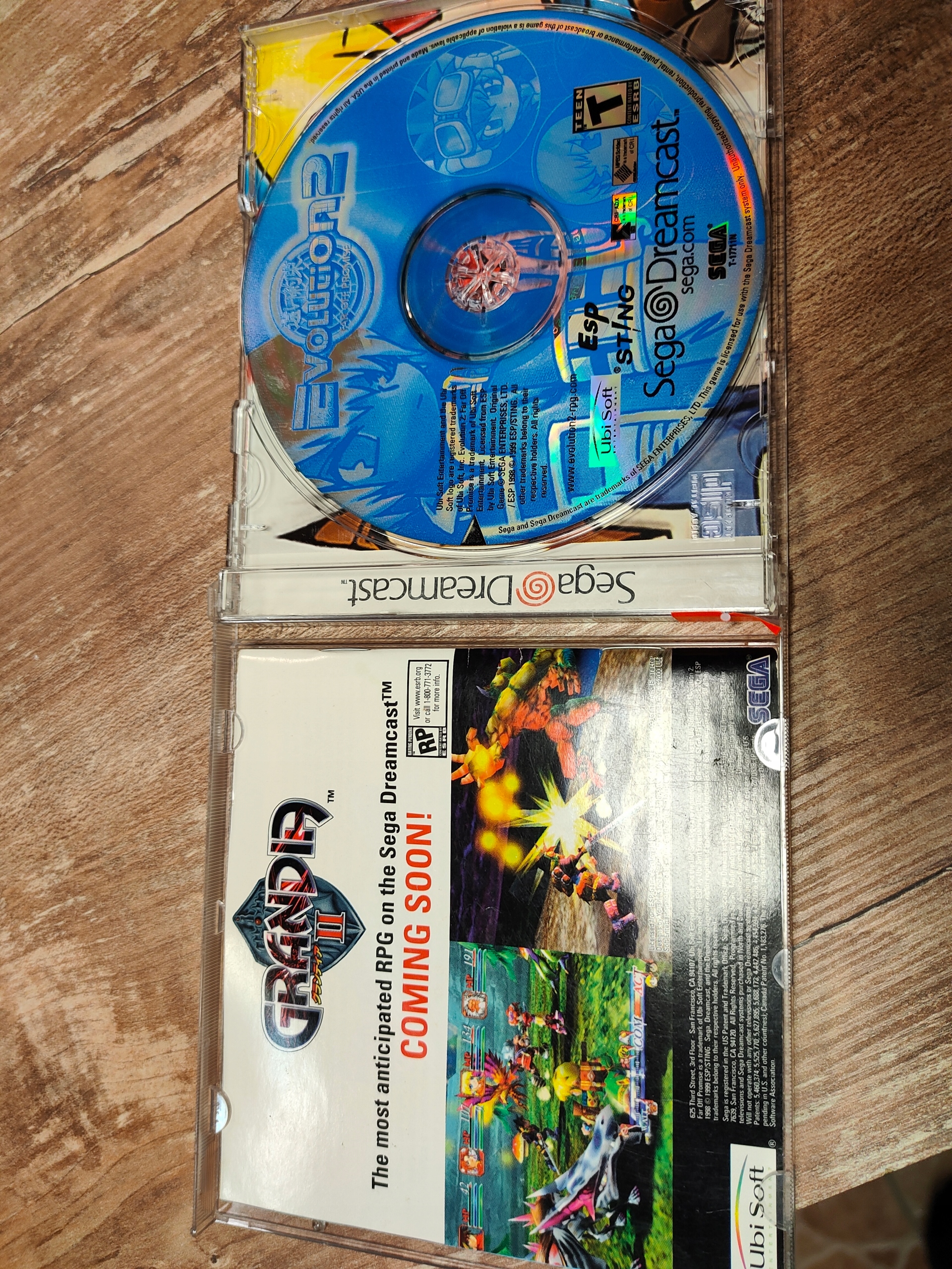 Gra Evolution 2 Far off Promise NTSC Dreamcast Tytuł Evolution 2 Far off Promise / NTSC-USA / Dreamcast / Yukidesan