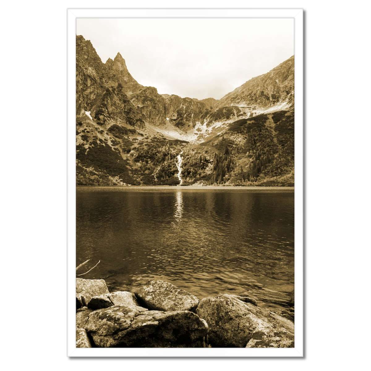 Plakáty v rámu 40x60 Tatry Polské hory Pohled