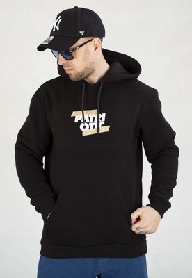 Mikina Patriotic S Kapucí Cls Sticker černá