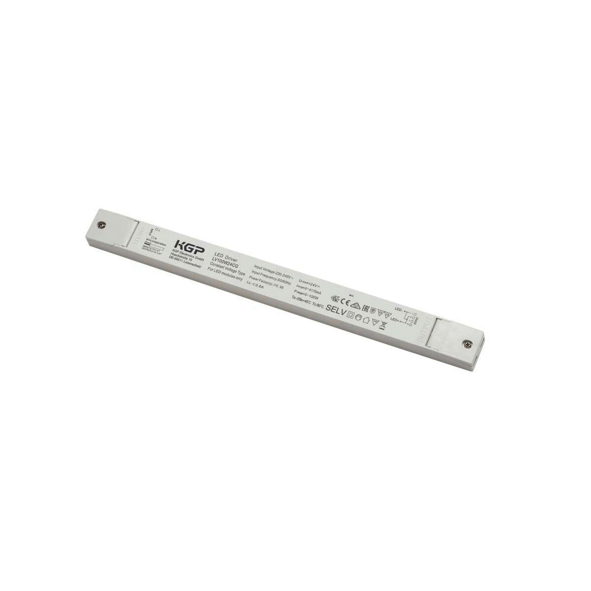 Led napájací zdroj Slv 100 W 24 V biely IP20