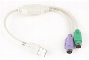 Gembird Kabel adapter USB-2xPS 2 30 cm