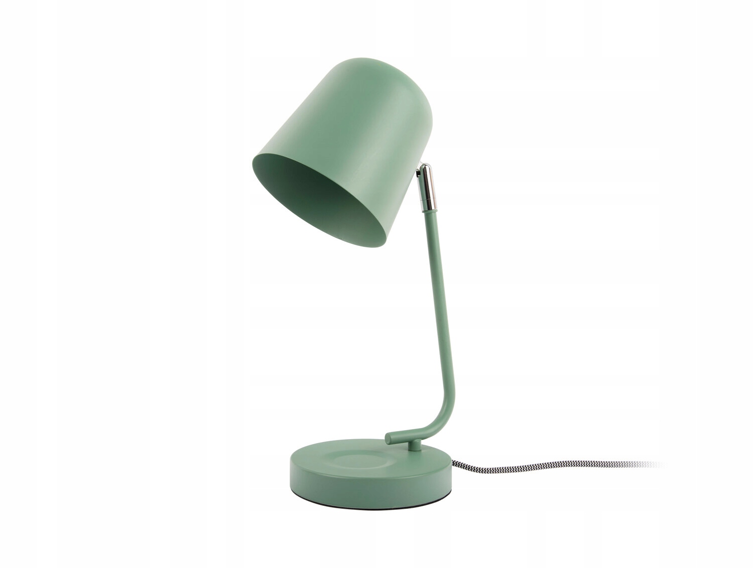 Stolní Lampa Nastavitelná Kovová Zelená Klasická Na Stůl výška 38,5 cm