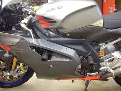 Crash Pady Classic Rg Racing Aprilia Rsvr/factory 04-10 Čierne