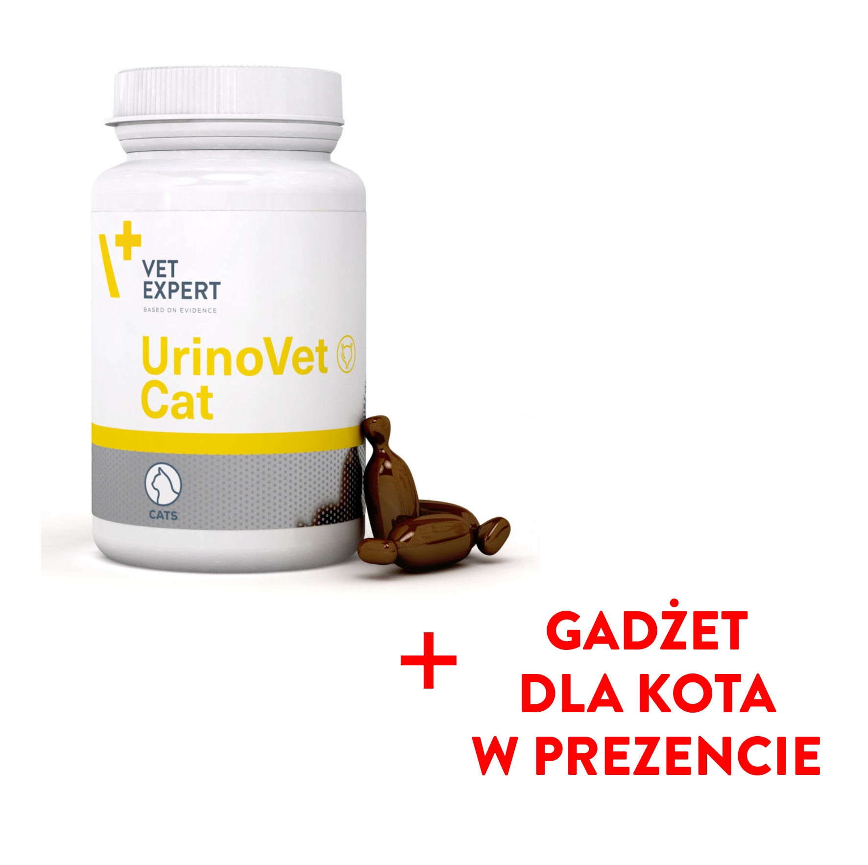 Suplement dla kota Vet Expert Urinovet Cat kapsułki twist-off 45 szt.