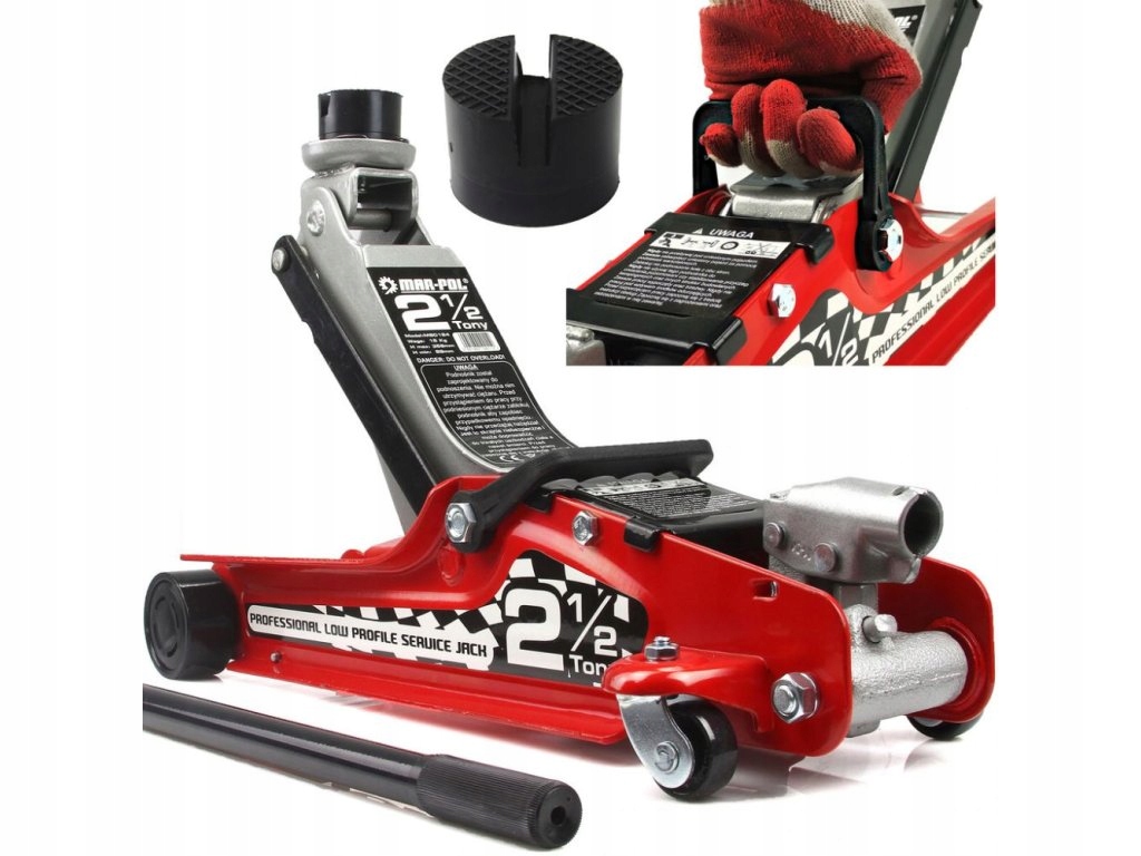 Pojazdný hydraulický zdvihák 2.5t nízkoprofilový M801242