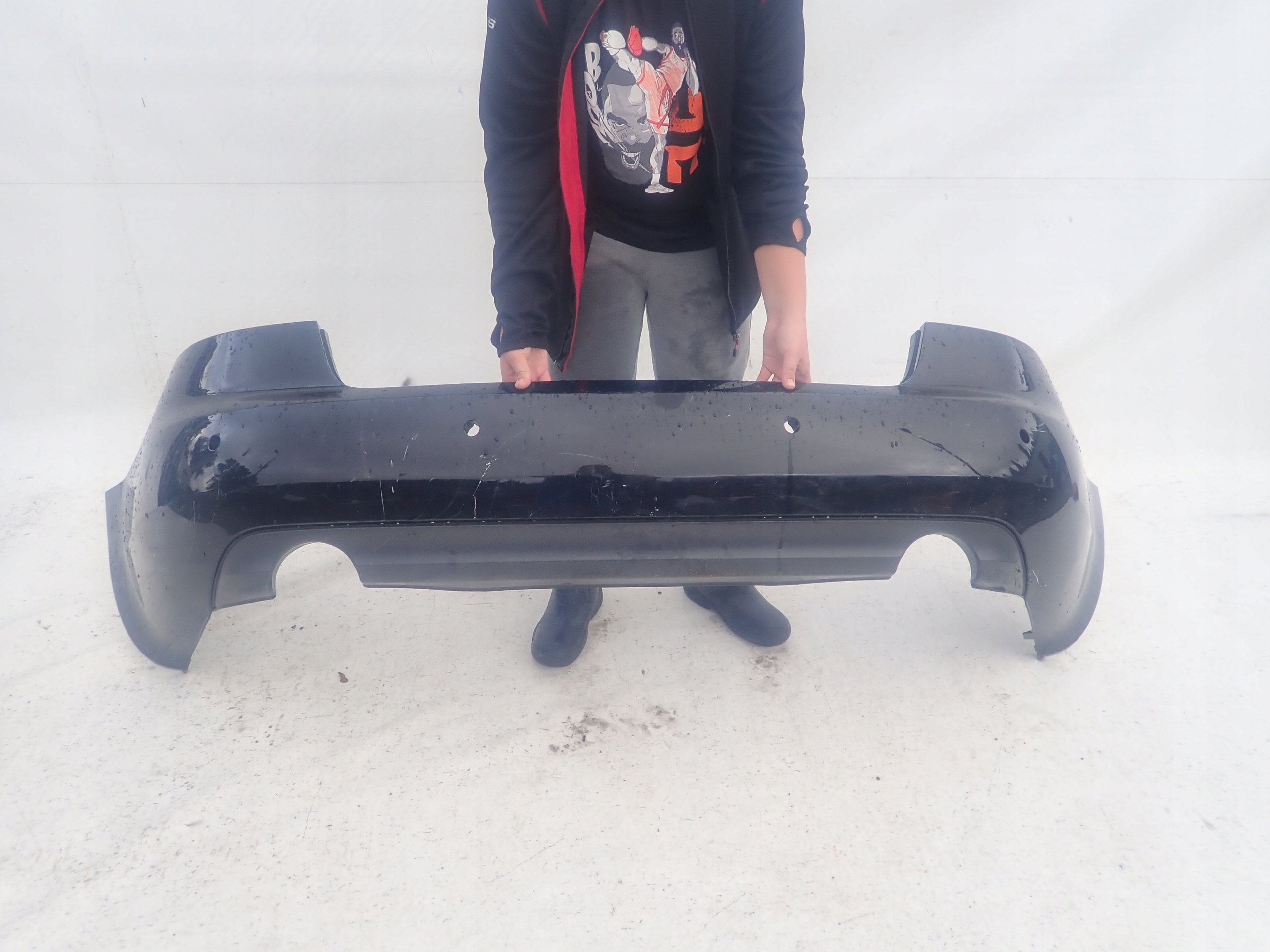 AUDI A4 8H 03-07 CABRIO bumper rear part rear PDC