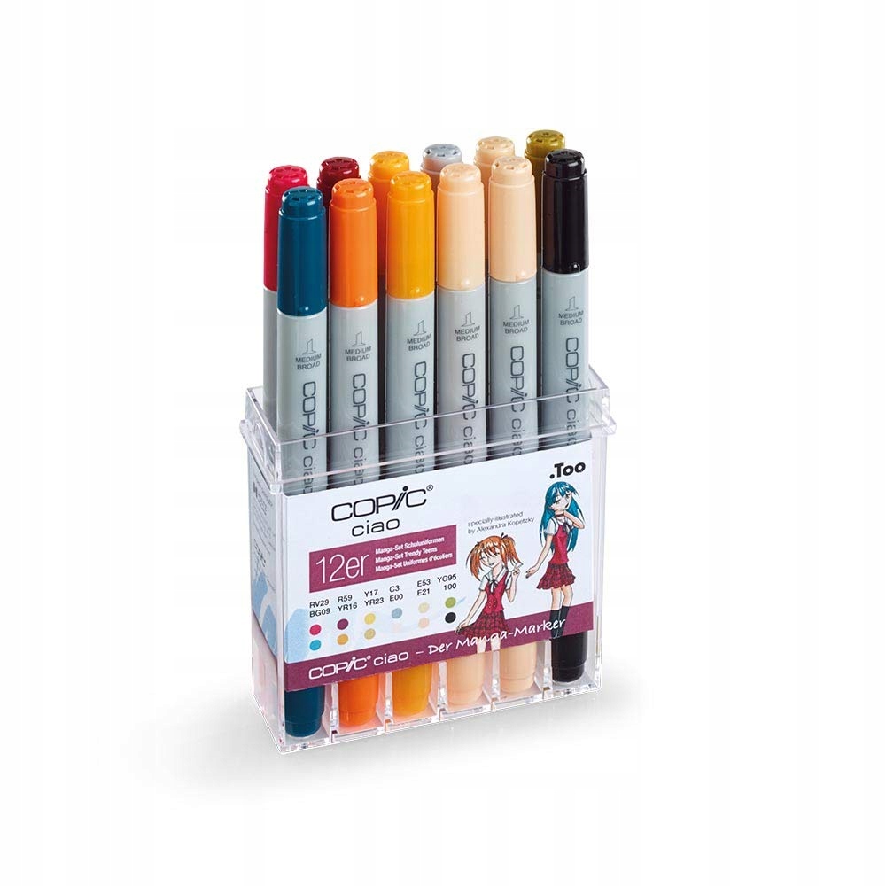 Too Marker Products Inc. Copic Ciao Marker 12er Marka Copic