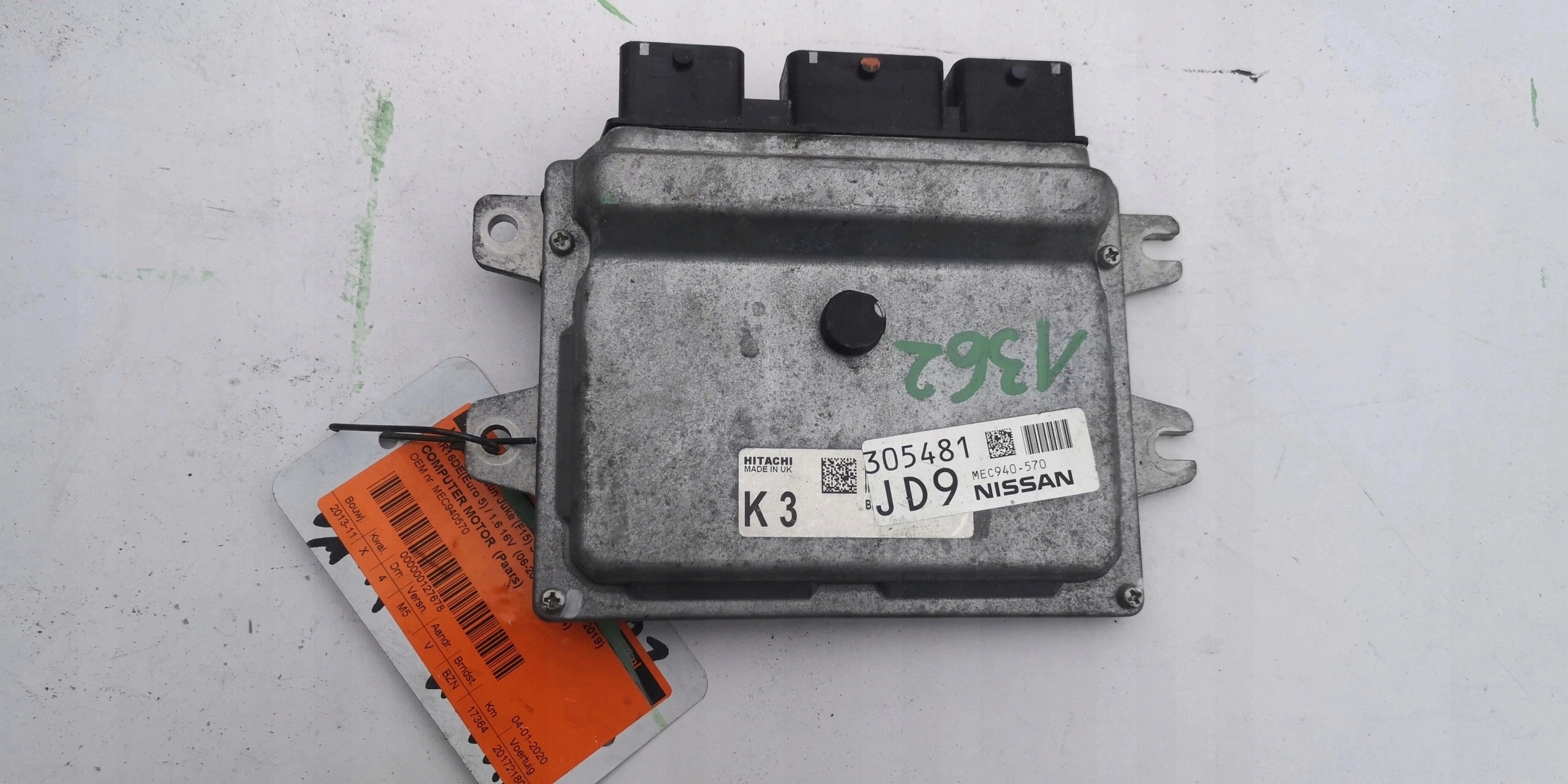 NISSAN JUKE 1.6B 16V MEC940-570 Computer ECU ORYGI
