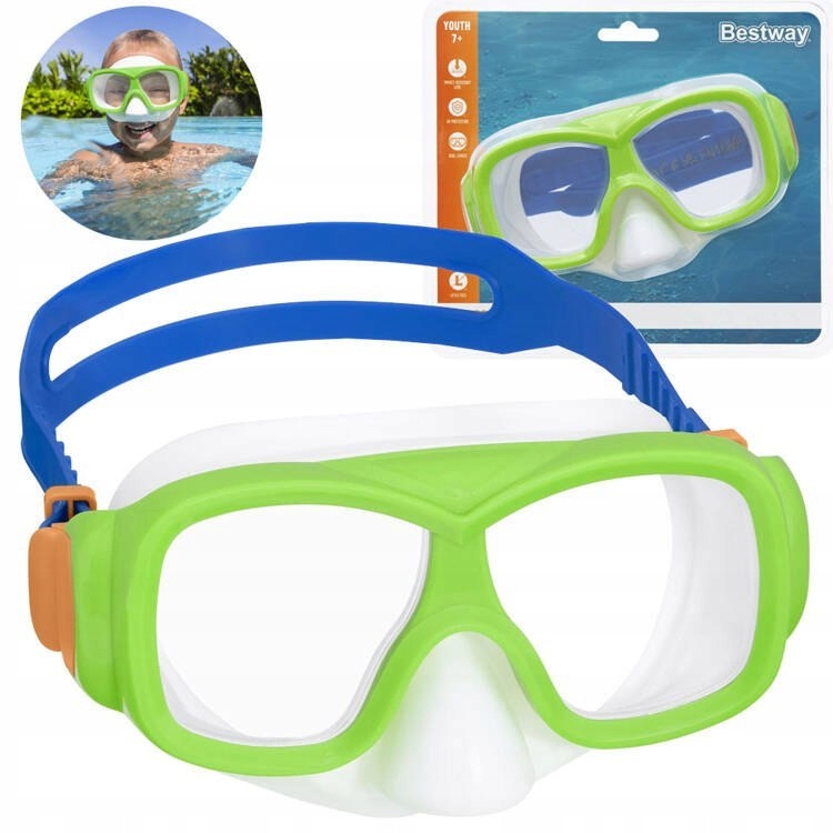 Bestway Okulary Maska do pływania i snurkowania Aquanaut 22039
