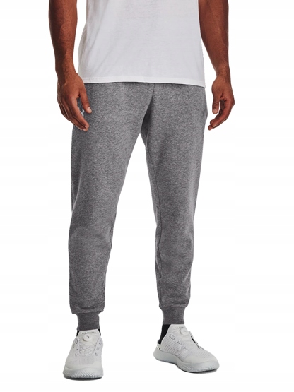 SPODNIE DRESOWE MĘSKIE UNDER ARMOUR DRESY JOGGERY BAWEŁNA SPORTOWE 1379774 Model 1379774-025