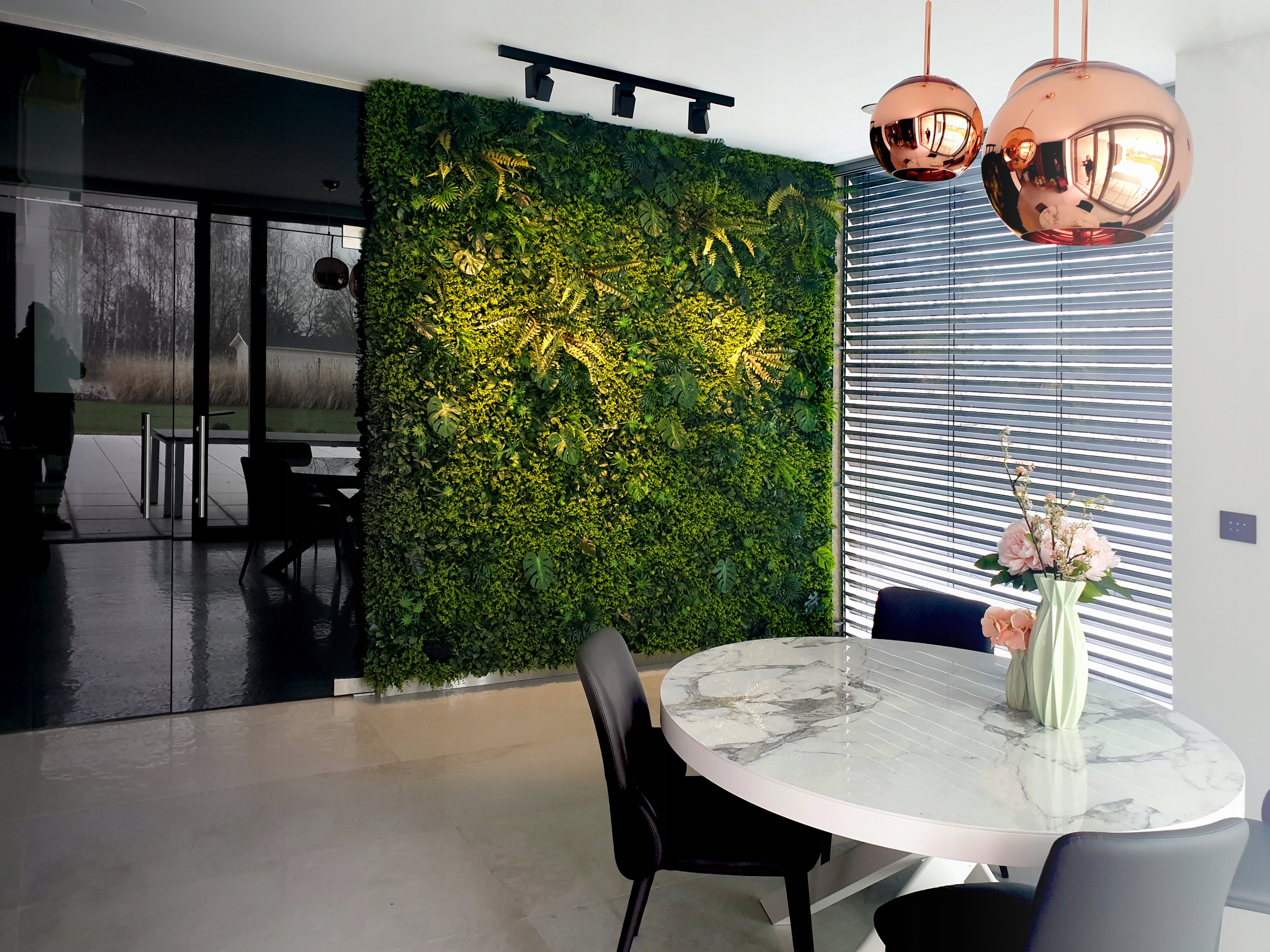 Ogród wertykalny Panel na wymiar LAUREL Zastosowanie dekoracja ściany