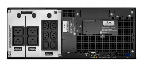 APC SRT6KRMXLI Smart-UPS SRT 6000VA Rack 230V Kod producenta SRT6KRMXLI