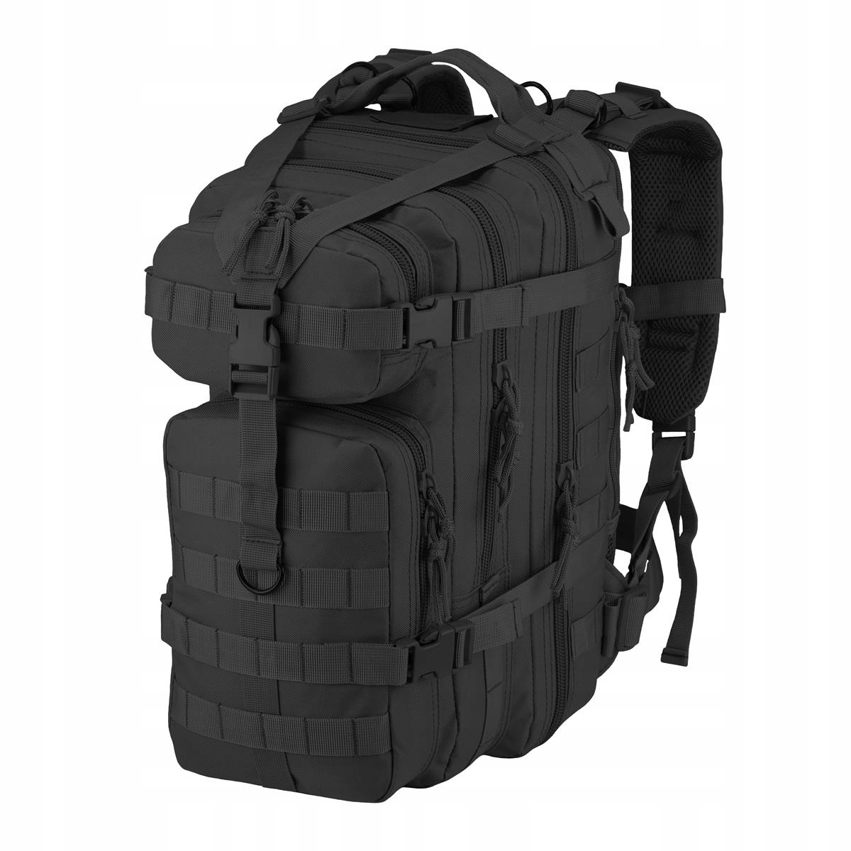 Batoh vojenský batoh 25 l Molle – Assault Survival Edc Černý