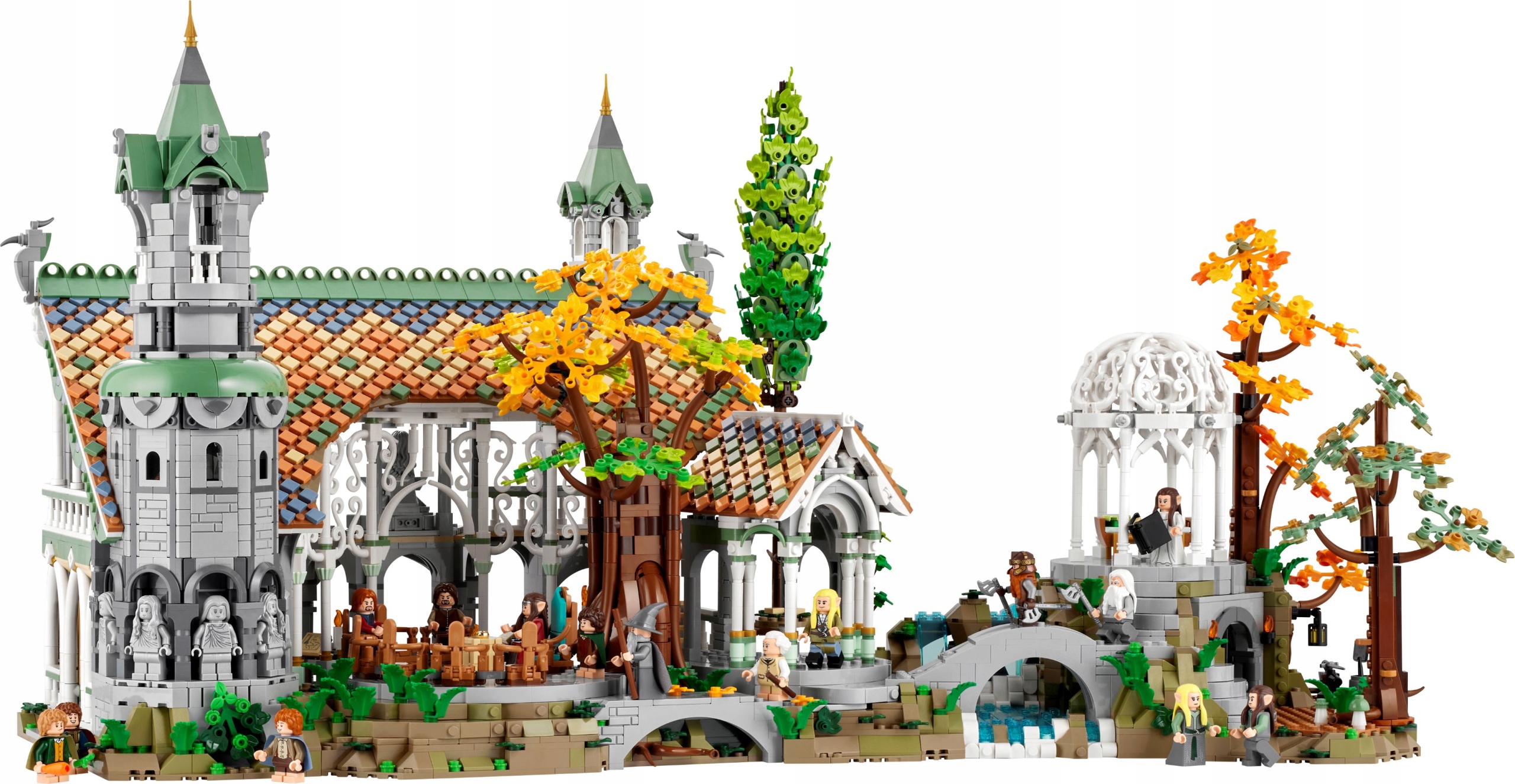 LEGO Icons 10316 WŁADCA PIERŚCIENI: RIVENDELL Marka LEGO